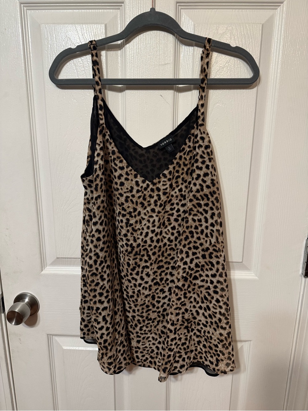 torrid Leopard Print V-Neck Cami